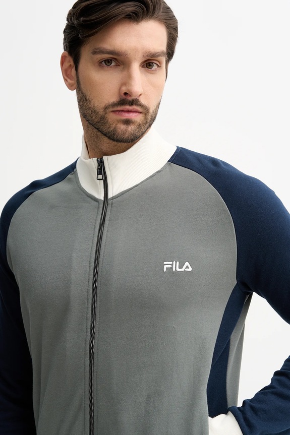 Бавовняний спортивний костюм Fila FPW1227 зелений