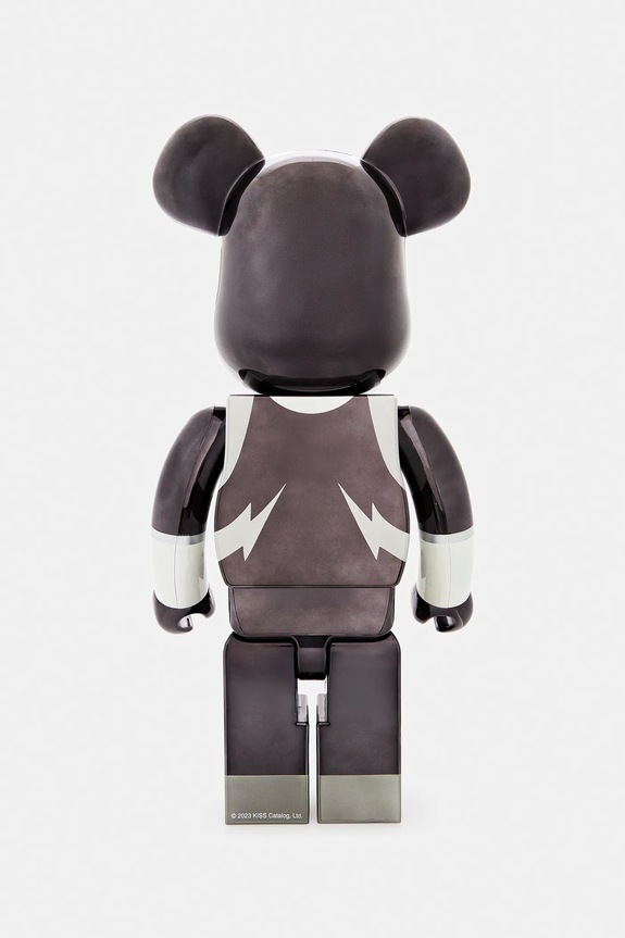 Medicom Toy figurina decorativa Be@rbrick KISS Space Man Chrome Ver. 1000% KISS.SPACE.MAN.1000 grigio AW25