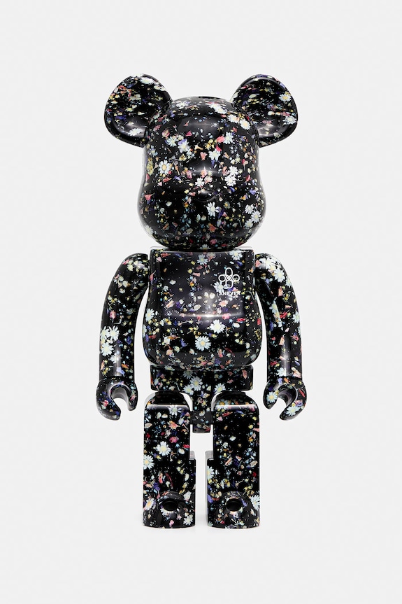 Dekoračná figúrka Medicom Toy Be@rbrick Anever Black 1000% čierna Anever.Black.1000
