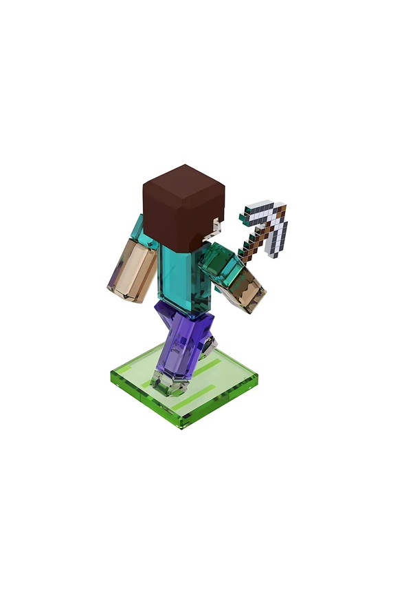 Salon i sypialnia Swarovski figurka dekoracyjna MINECRAFT 5701272 transparentny