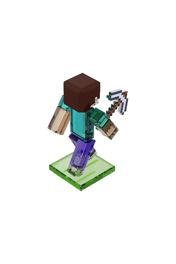 Salon i sypialnia Swarovski figurka dekoracyjna MINECRAFT 5701272 transparentny