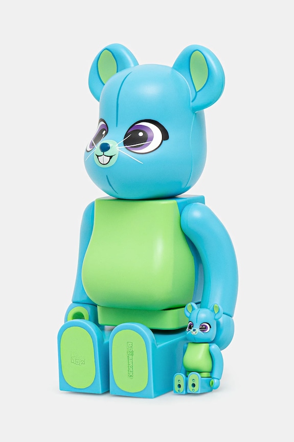 Obývacia izba a spálňa Dekoračná figúrka Medicom Toy Be@rbrick Bunny (Toy Story 4) 100% & 400% Bunny.ToyStory.100.400 modrá