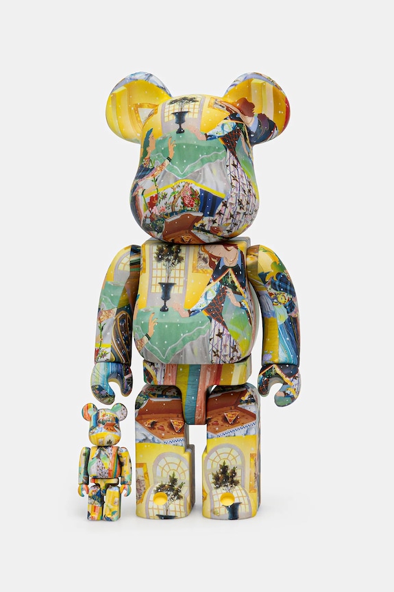 Dekoračná figúrka Medicom Toy Be@rbrick Tomokazu Matsuyama 100% & 400% čierna TOMOKAZU.MATSUYAMA.100.