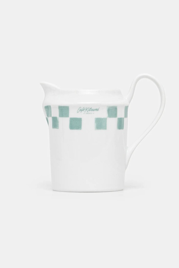 Молочник Café Kitsuné Checkerboard Porcelain Milk Jug белый PU08110O0010
