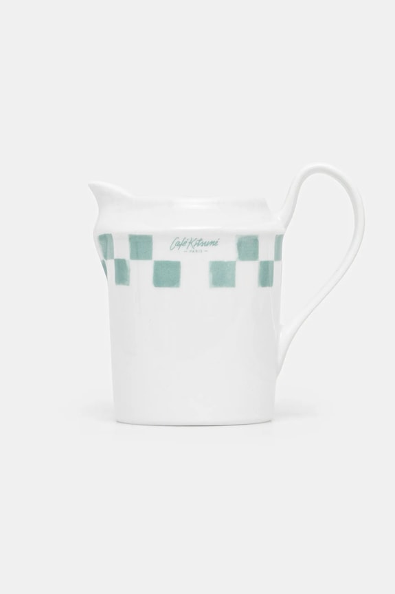 Молочник Café Kitsuné Checkerboard Porcelain Milk Jug белый PU08110O0010