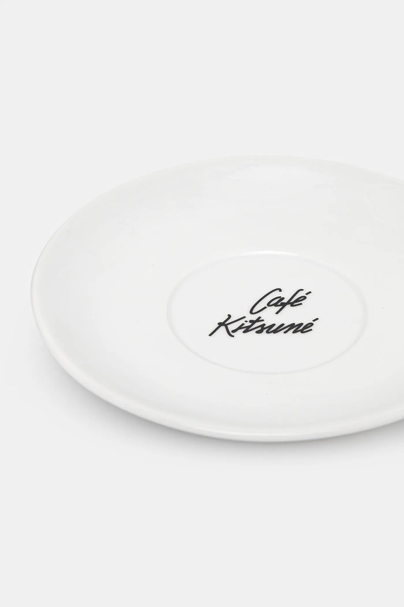 Café Kitsuné cup with saucer Cup & Saucer CKJU08103O0010 white AW25