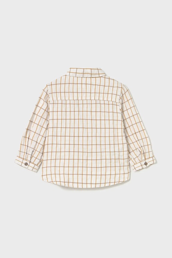 BIMBO Mayoral camicia per neonati 2110.3C.Baby.9BYA bianco