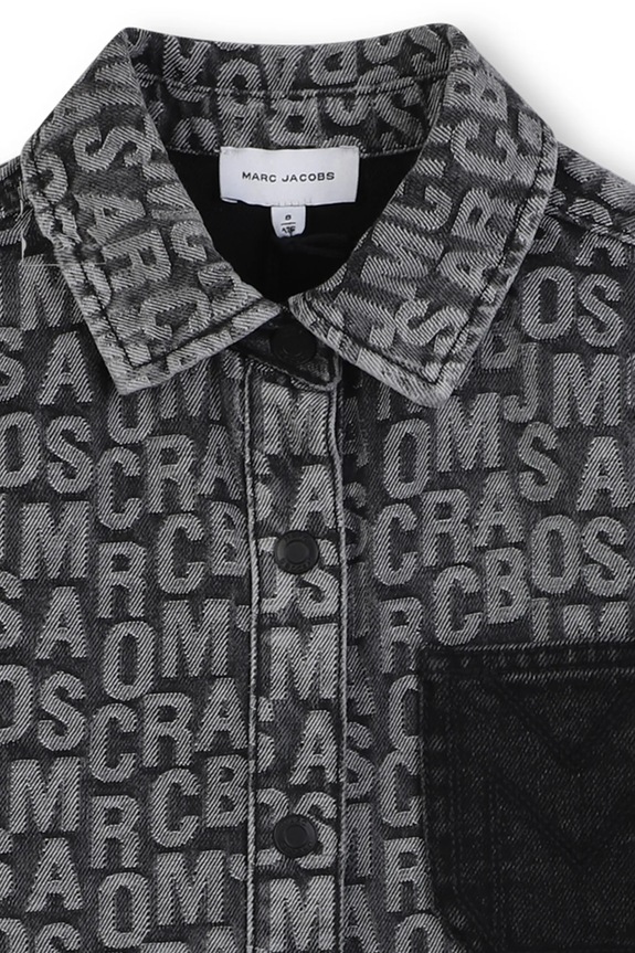 Marc Jacobs koszula jeansowa dziecięca czarny W60633.102.108