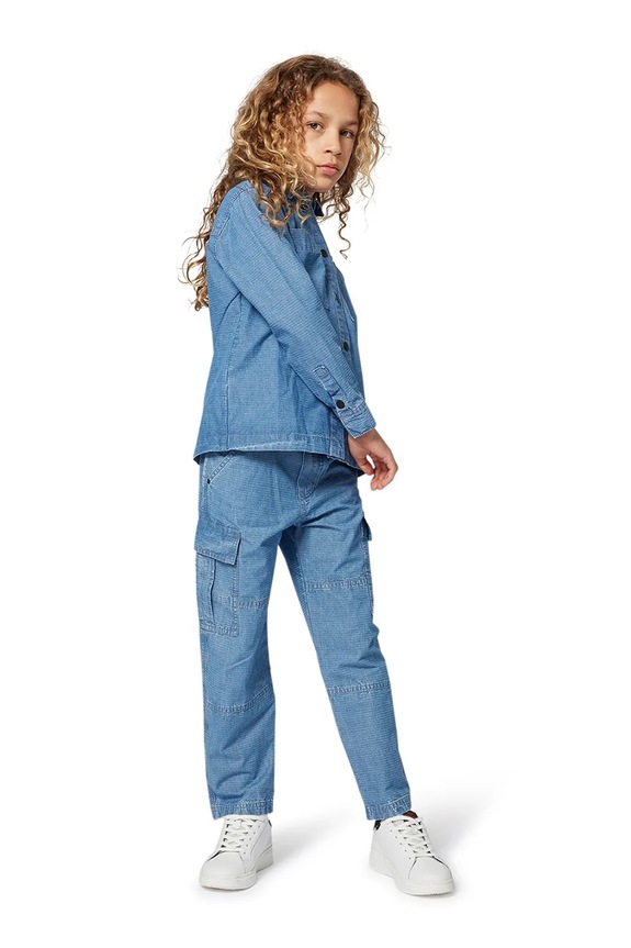 HUGO camicia jeans bambino/a G00528.162.174 blu