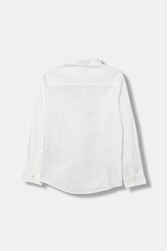 Παιδικό πουκάμισο United Colors of Benetton 5AWRCQ04E.G.seasonal λευκό AW25