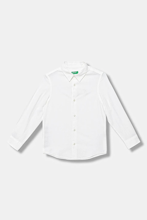United Colors of Benetton gyerek ing pamutból pamut fehér 5DGXCQ00T.G.Reprop.9BYA