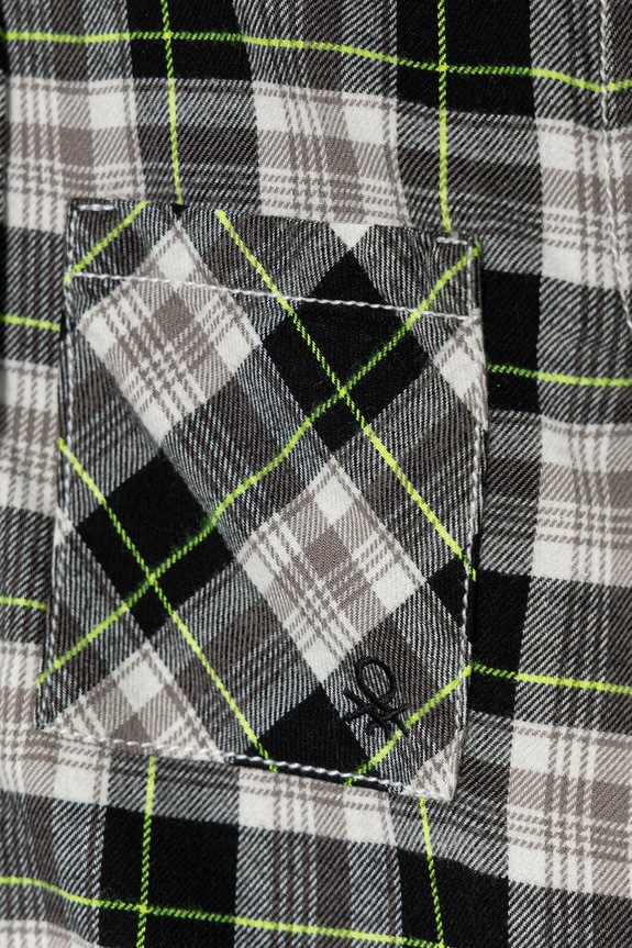 Αγορίστικα Παιδικό βαμβακερό πουκάμισο United Colors of Benetton 5LQHGQ02S.P.seasonal μαύρο