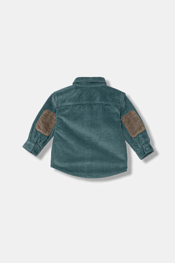 United Colors of Benetton camicia per bambini 5IKTGQ02W.P.Seasonal turchese AW25