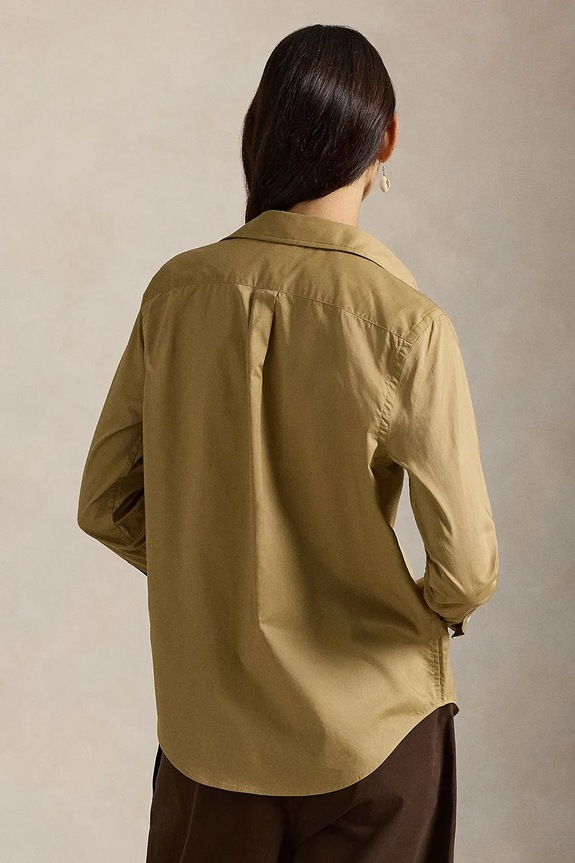 Polo Ralph Lauren pamut ing 211A92177 barna SS26