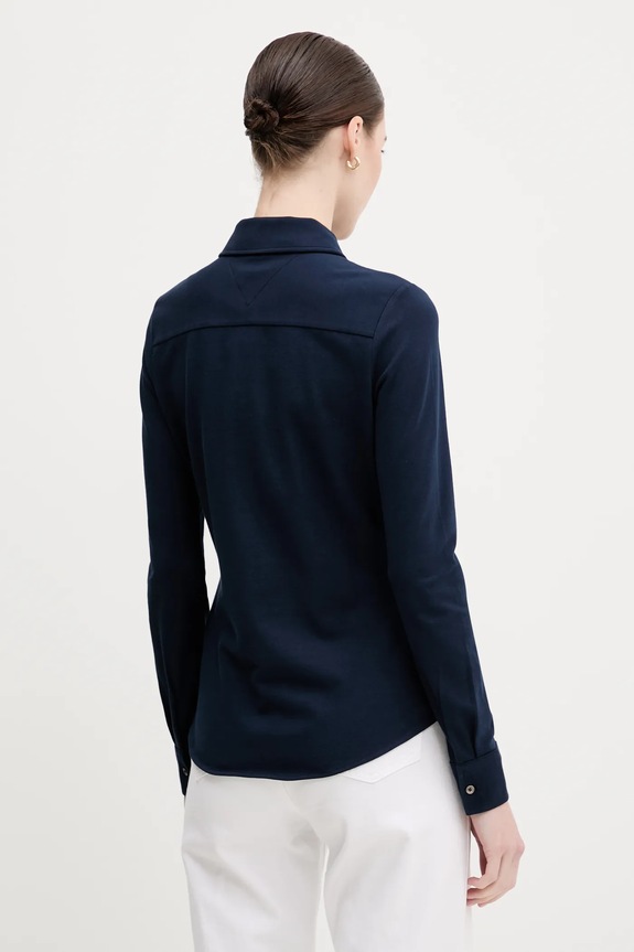 Odjeća Košulja Tommy Hilfiger WW0WW43528 mornarsko plava