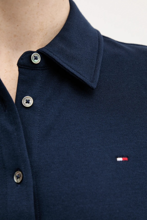 Košulja Tommy Hilfiger WW0WW43528 mornarsko plava