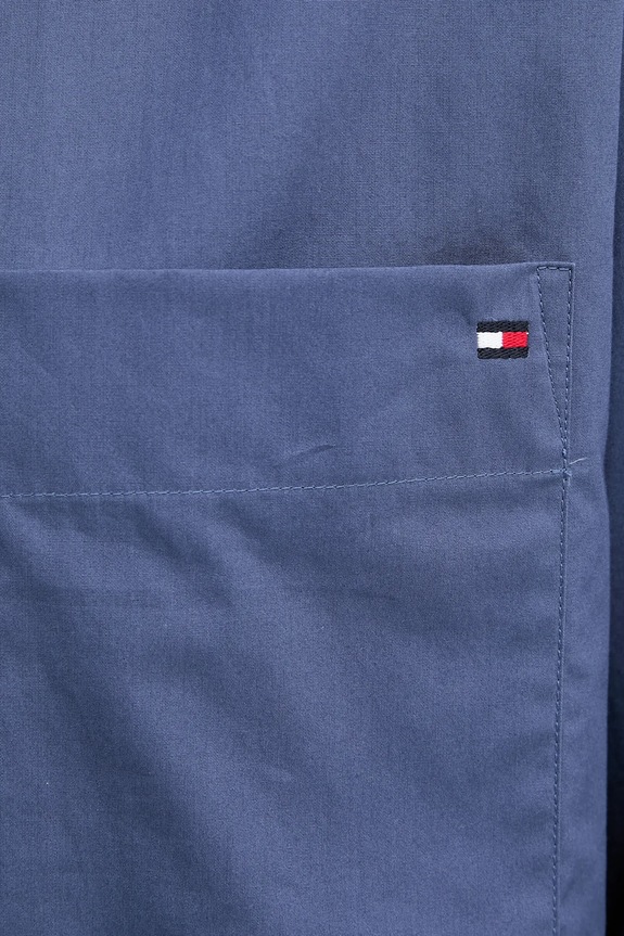 Bavlnená košeľa Tommy Hilfiger WW0WW45892 tmavomodrá