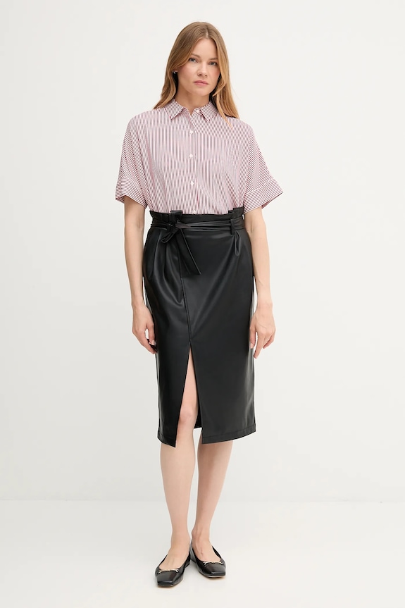 Πουκάμισο Tommy Hilfiger WW0WW45883 κόκκινο AW25