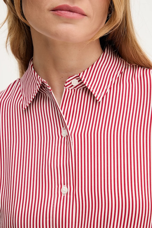 Πουκάμισο Tommy Hilfiger WW0WW45883 κόκκινο