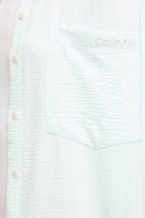 Košulja Calvin Klein Jeans LV044C148G tirkizna