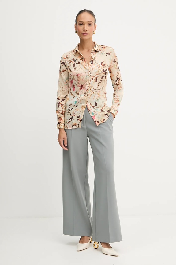 Guess koszula CLOUIS W5YH0X.WDW82 beżowy AW25