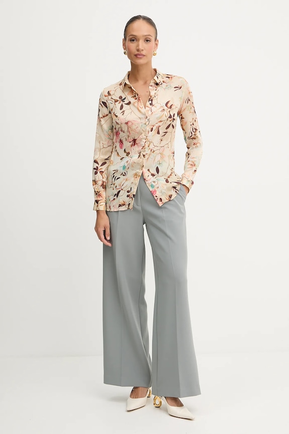 Guess koszula CLOUIS W5YH0X.WDW82 beżowy AW25