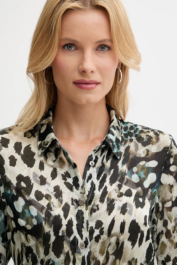 Srajca Guess CLOUIS črna W5YH0X.WDW82