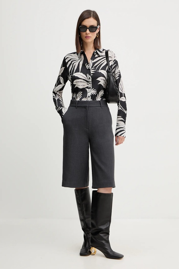 Guess koszula CONCETTA W5YH03.WF1T2 czarny AW25