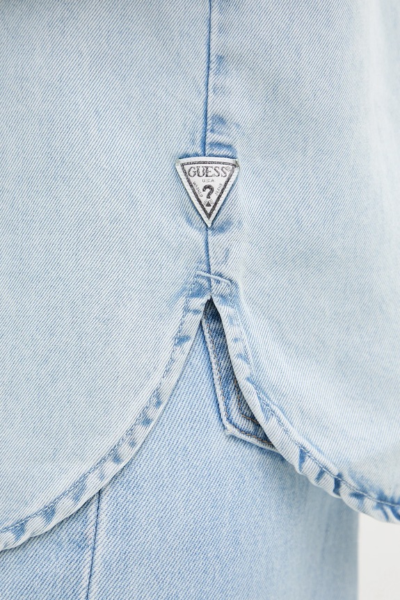 Πουκάμισο Guess WESTERN W5YH33.D4N61 μπλε