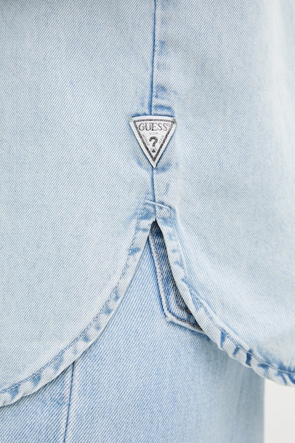 Πουκάμισο Guess WESTERN W5YH33.D4N61 μπλε