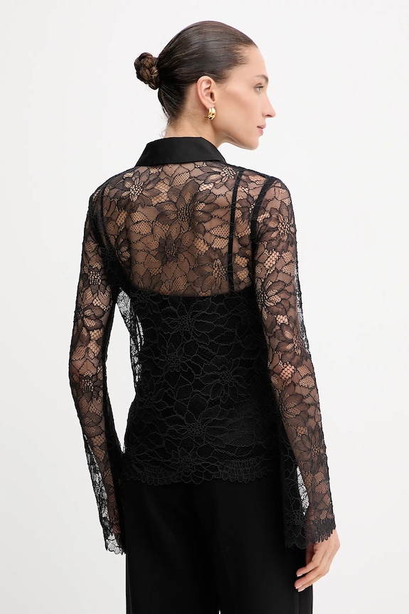 Oblečení Košile Guess ANTOINETTE W5YH58.WHDY0 černá