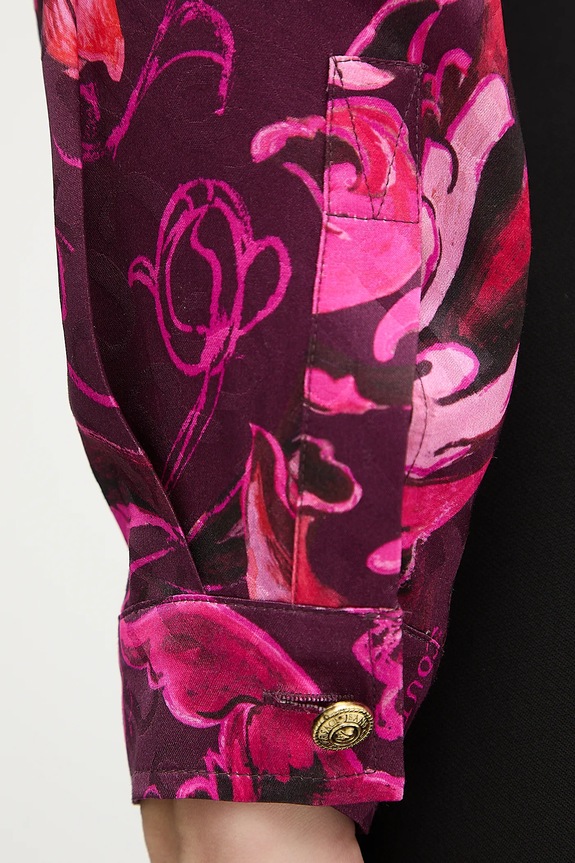 Versace Jeans Couture koszula 79HAL201.NS671 bordowy