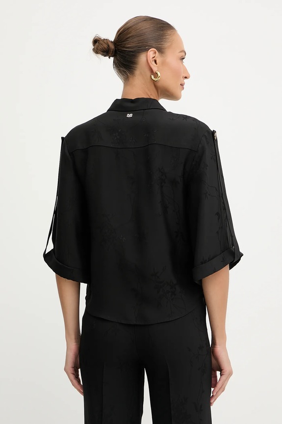 Oblačila Srajca Marciano by Guess WHITNEY 5YGH02.7337A črna