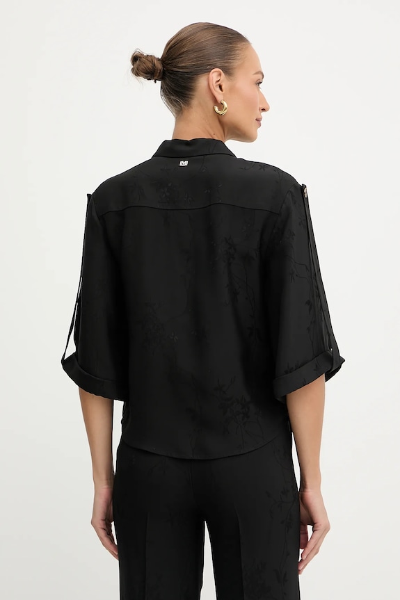 Oblačila Srajca Marciano by Guess WHITNEY 5YGH02.7337A črna