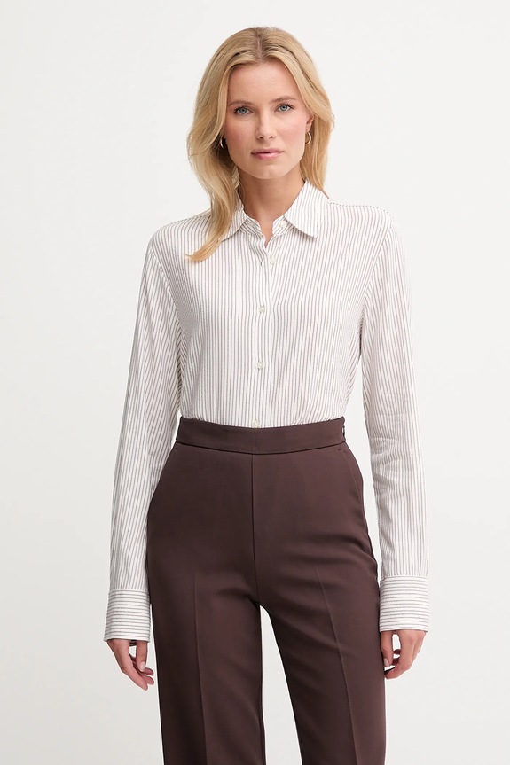 United Colors of Benetton camicia regolare bianco 570QDQ0AL