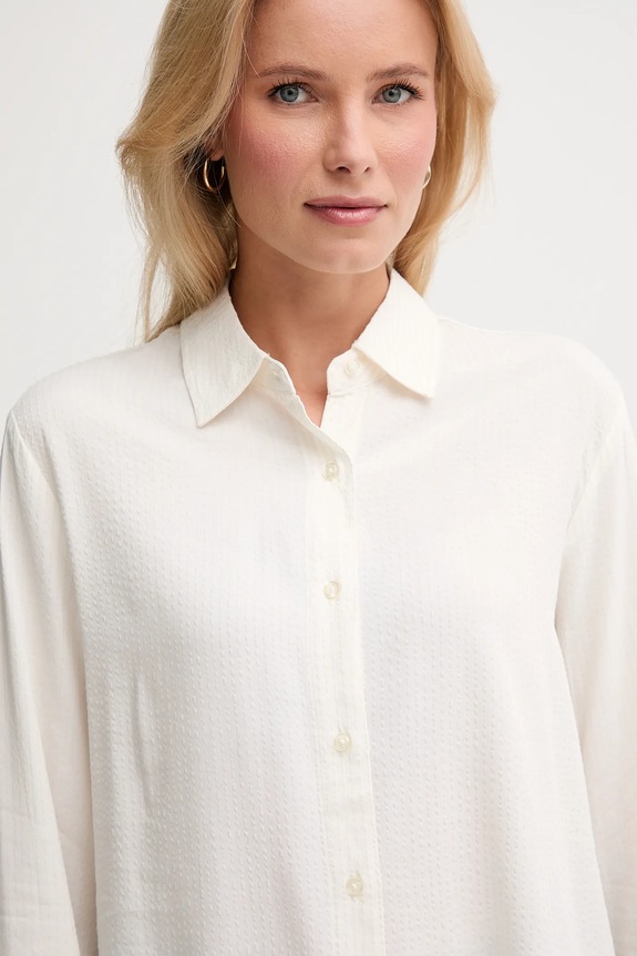 United Colors of Benetton camicia beige 570QDQ0AL