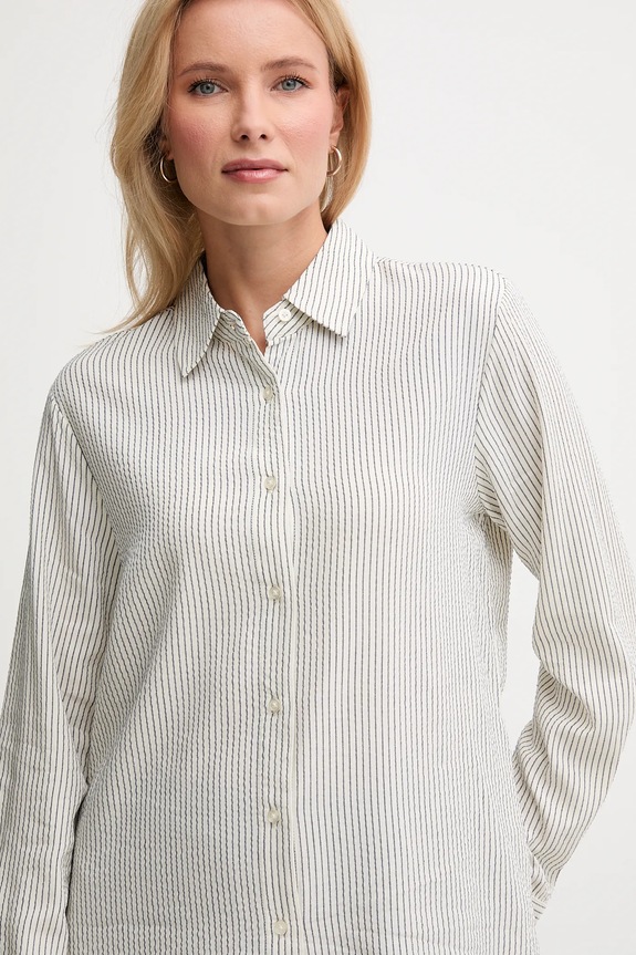 United Colors of Benetton camicia beige 570QDQ0AL