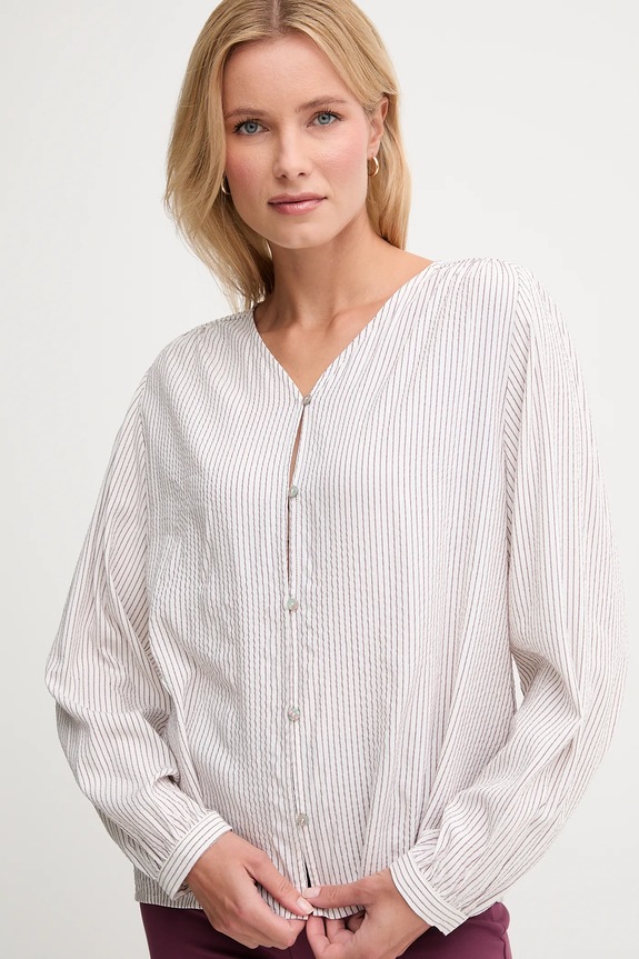 United Colors of Benetton camicia bianco 570QDQ0CH