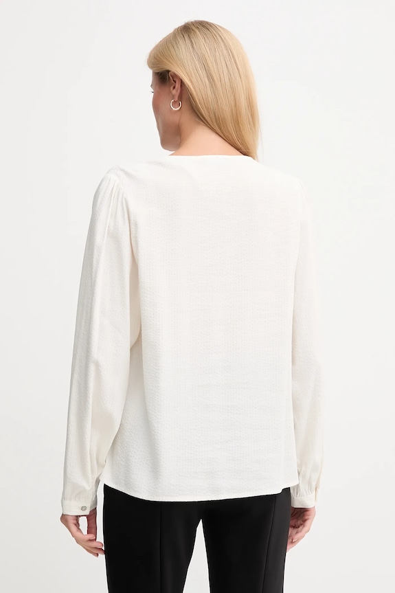 Ρούχα Πουκάμισο United Colors of Benetton 570QDQ0CH μπεζ