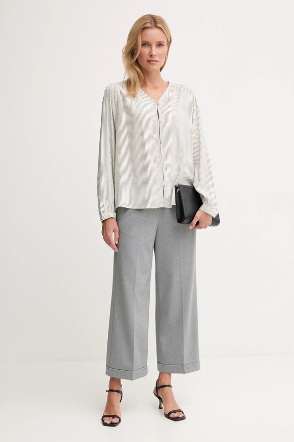 United Colors of Benetton camicia 570QDQ0CH beige AW25