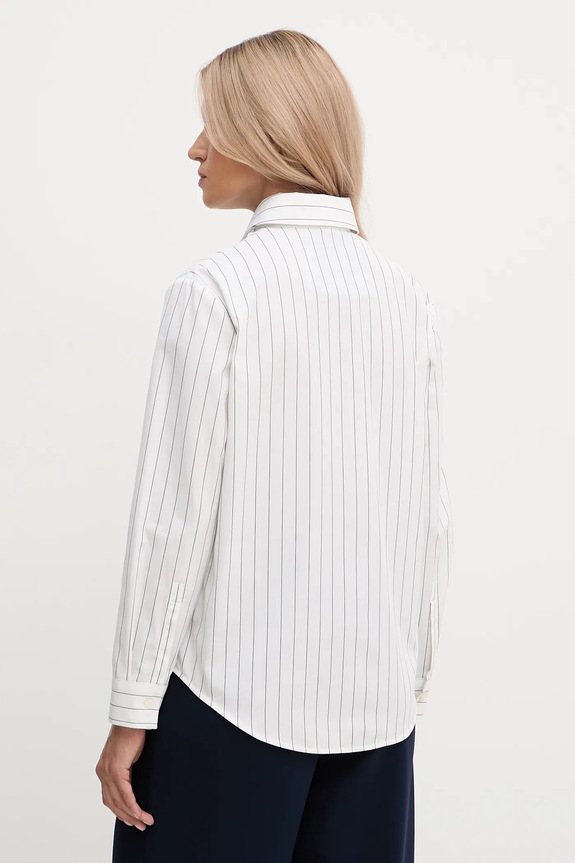 Îmbrăcăminte MM by Max Mara cămașă din bumbac EFFIGE 2526116037600 alb