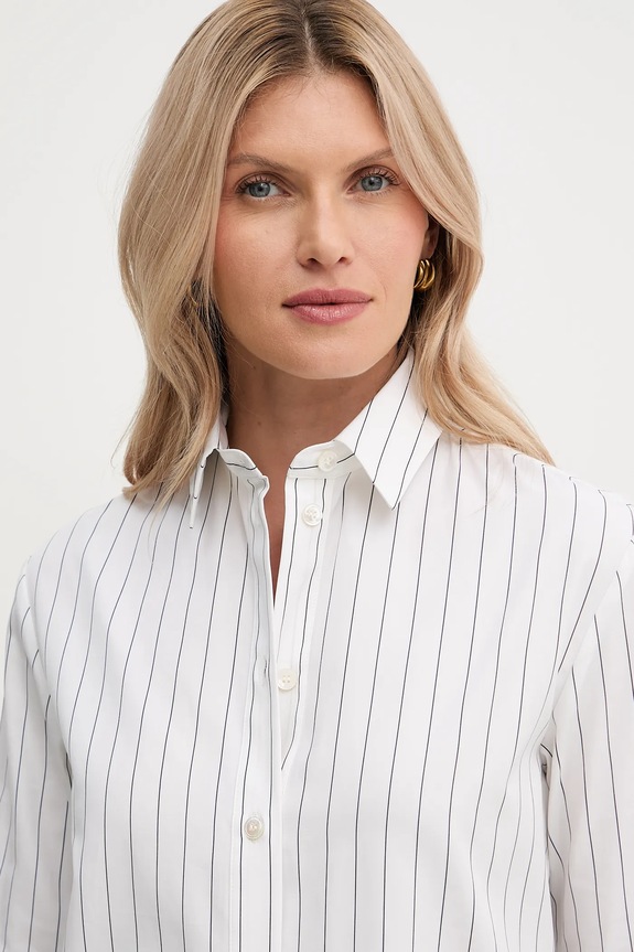 MM by Max Mara cămașă din bumbac EFFIGE alb 2526116037600
