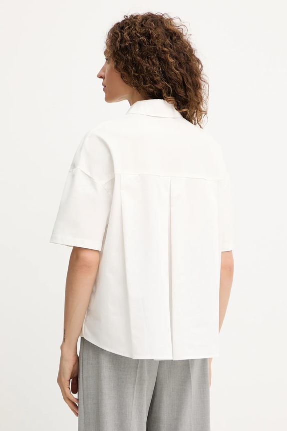 Îmbrăcăminte MM by Max Mara tricou polo NAVE 2526956027600 alb