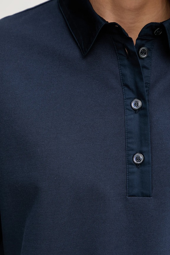 Polo tričko MM by Max Mara NAVE 2526956027600 tmavomodrá
