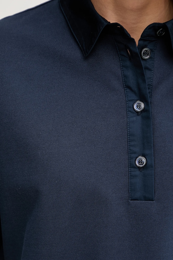 Polo tričko MM by Max Mara NAVE 2526956027600 tmavomodrá