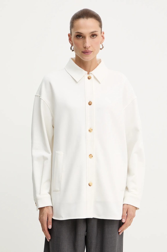 Košeľa MM by Max Mara COMM by Max Mara A relaxed biela 2526956018600