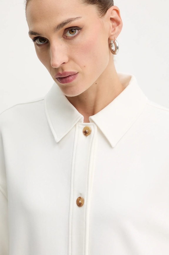 Košeľa MM by Max Mara COMM by Max Mara A biela 2526956018600