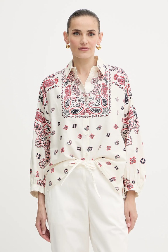 Weekend Max Mara pamut ing ADDA pamut bézs 2525116021600
