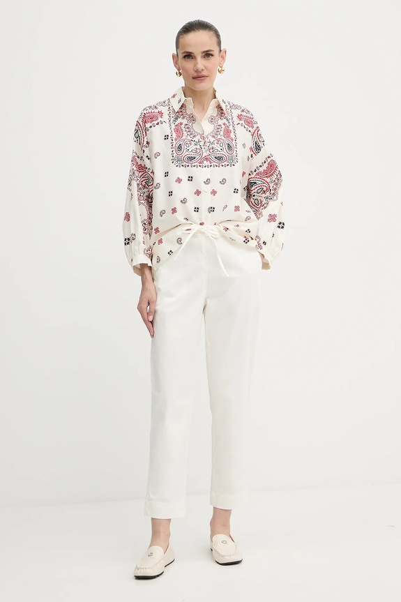 Weekend Max Mara pamut ing ADDA 2525116021600 bézs AW25