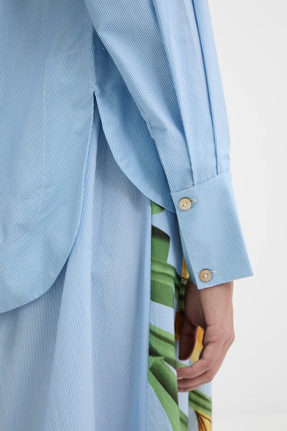 Farm Rio camicia in cotone 332582 blu